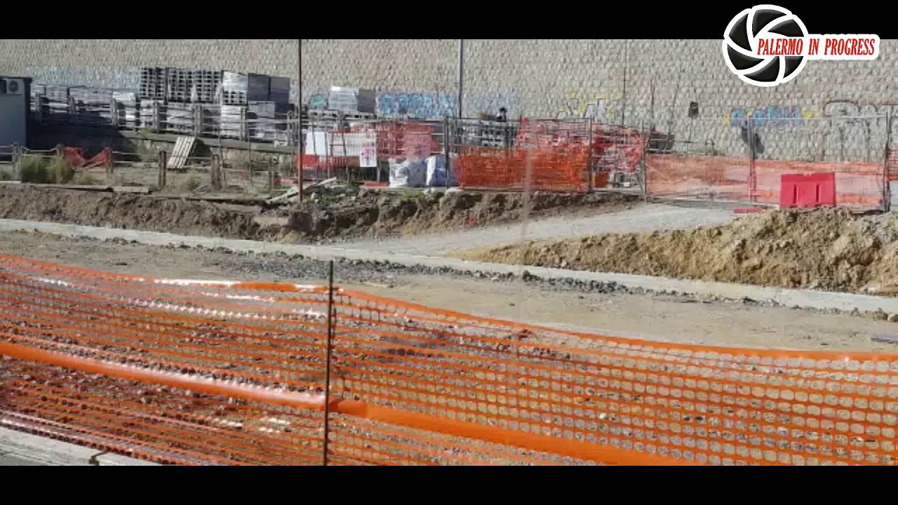 PALERMO NOTARBARTOLO, CARRELLATA SUL CANTIERE