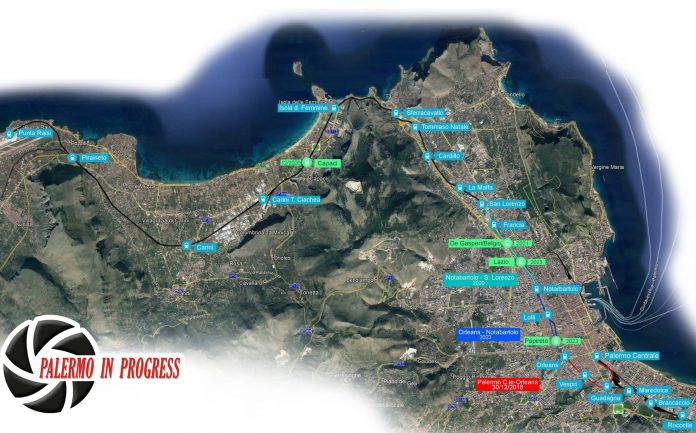 Lavori passante ferroviario PALERMO