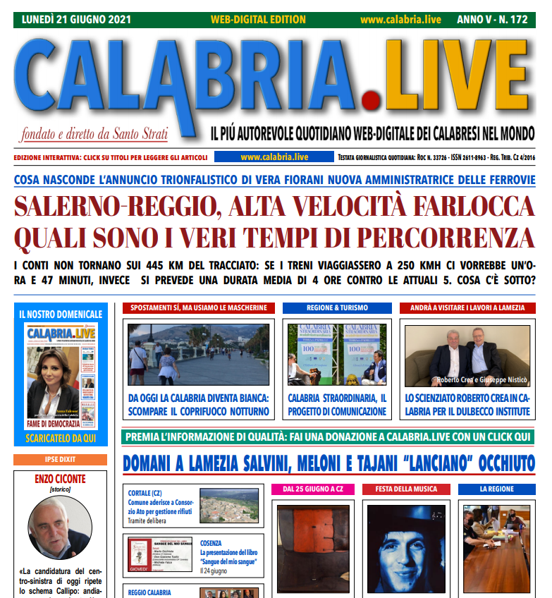 alta velocità salerno-reggio calabria