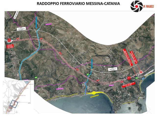 RADDOPPIO MESSINA-CATANIA, IL TUTORIAL: LOTTO 1 FIUMEFREDDO-LETOJANNI