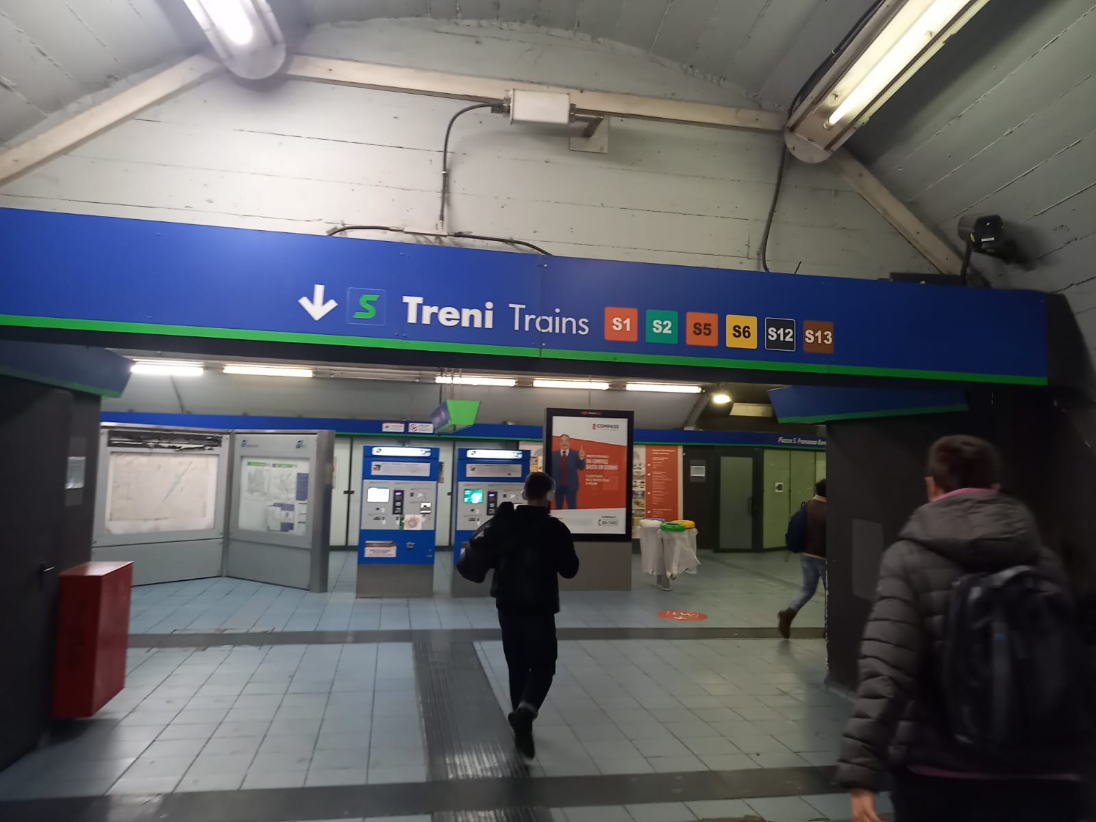 TRENO FANTASMA MILANO PASSANTE
