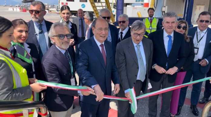 SCHIFANI AEROITALIA RIGIGO PALERMO ROMA