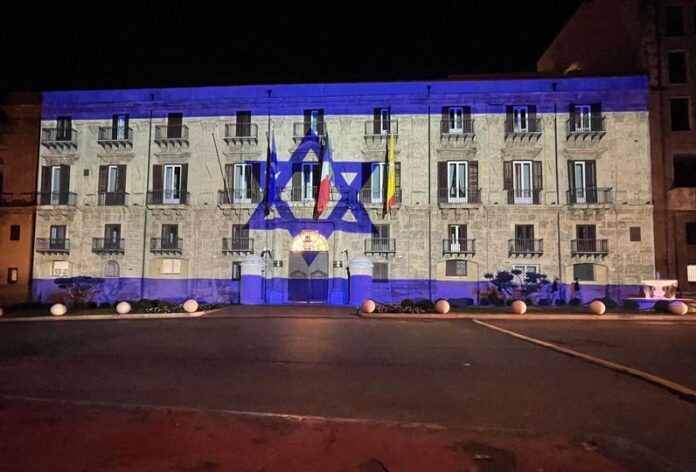 regione siciliana bandiera Israele
