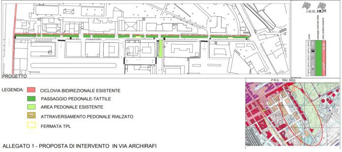 archirafi pedonalizzazione