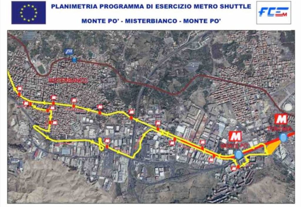 metro catania nesima monte po