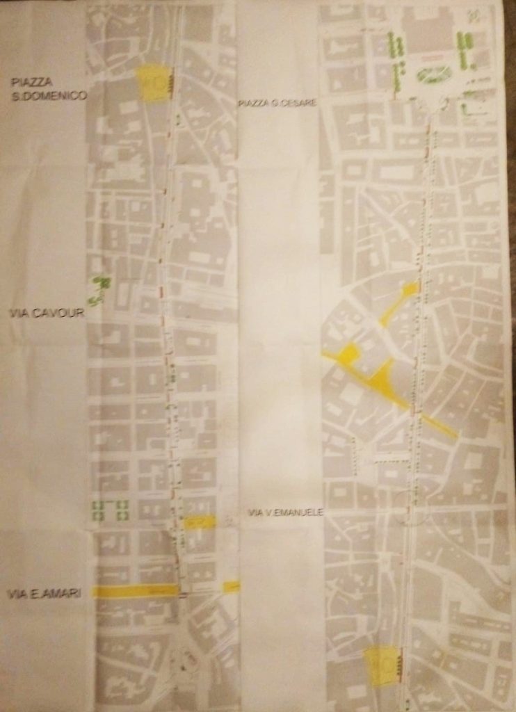 via roma progetto pisca ciclabile