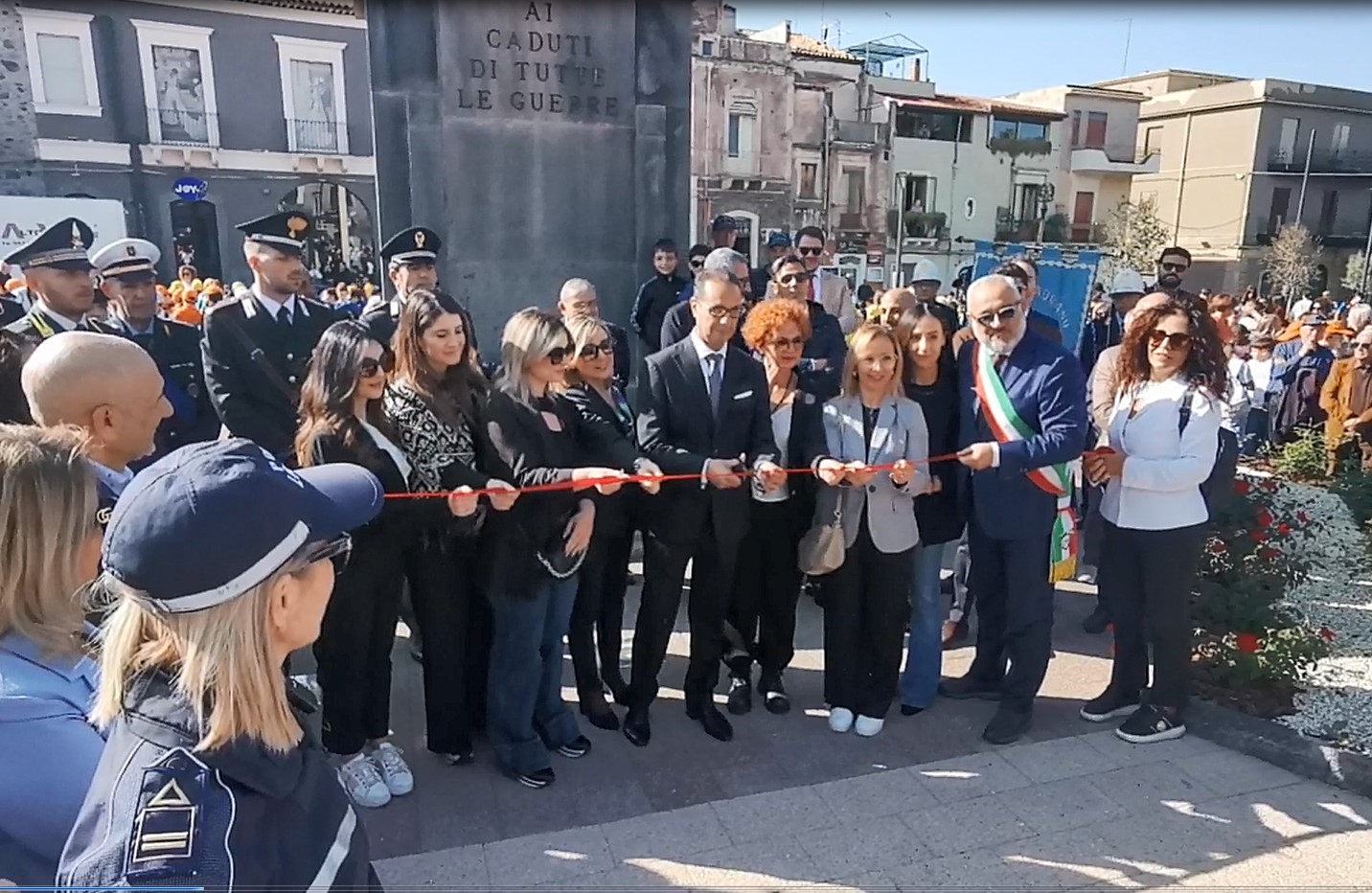 ADRANO INAUGURAZIONE DIAZ