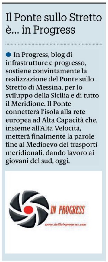 inserzione si ponte
