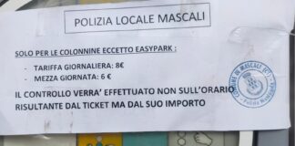 MASCALI, SPIAGGIA D’ORO: 6 EURO PER PARCHEGGIARE!