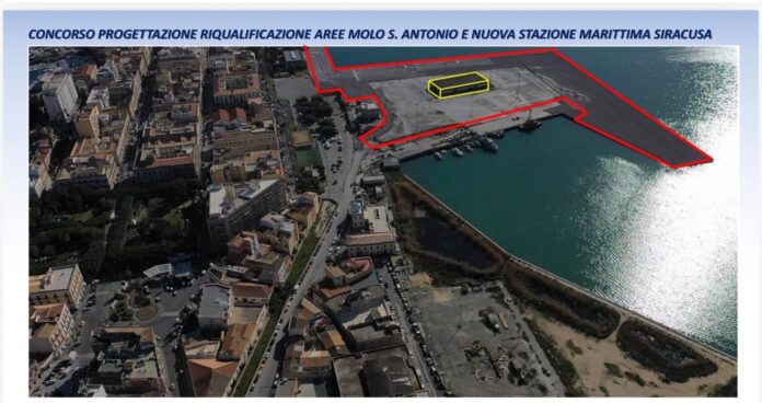 progetto Nuova stazione marittima di Siracusa 2